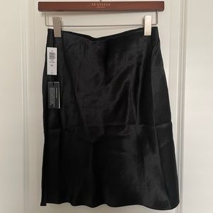 Aritizia Babaton Slip Mini Skirt in Black